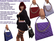 Elegant Handbag with hold animation (ADD)