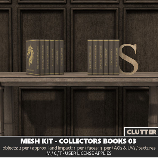 Clutter - Mesh Kit - Collectors Books 03