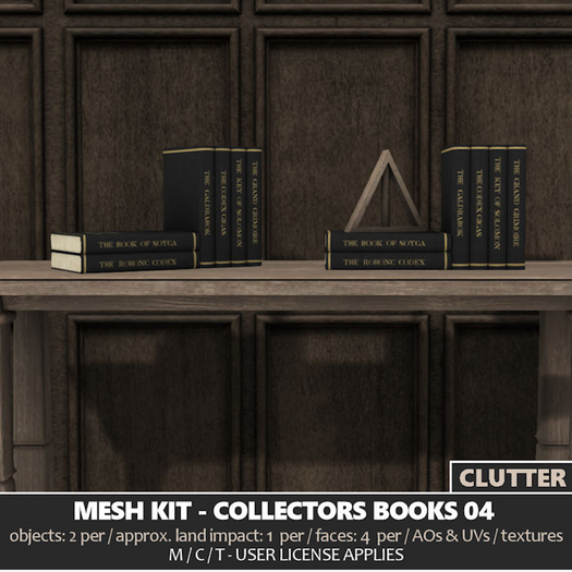 Clutter - Mesh Kit - Collectors Books 04