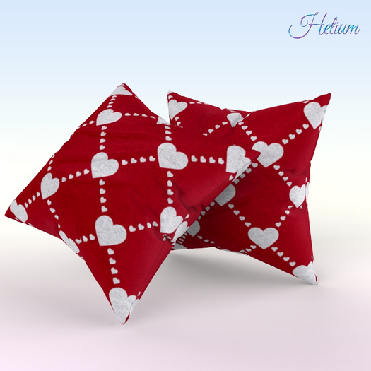 Chain Valentines Day Pillow