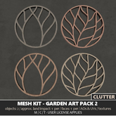 Clutter - Mesh Kit - Garden Art Pack 2