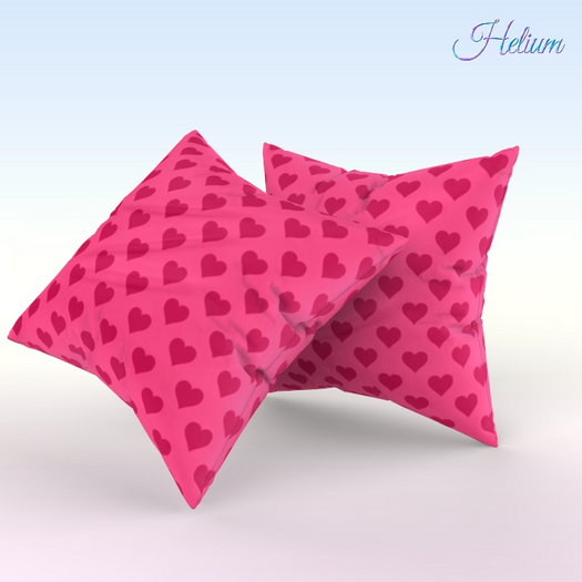 Pink Valentines Day Pillow