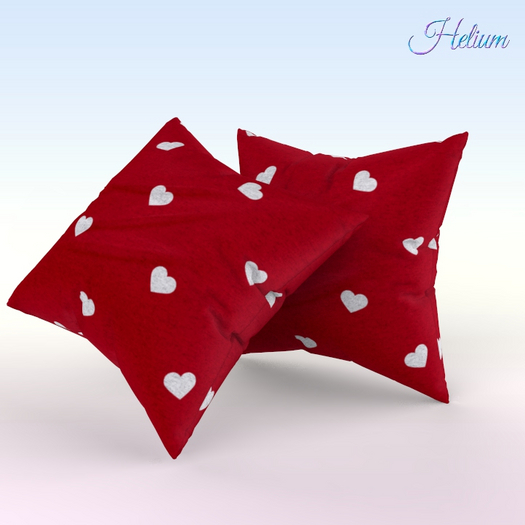 Red Valentines Day Pillow