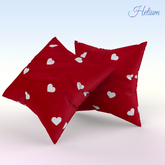 Red Valentines Day Pillow