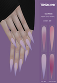 TOXSIKA INK - Nails Princess +REBORN +LEGACY +MAITREYA
