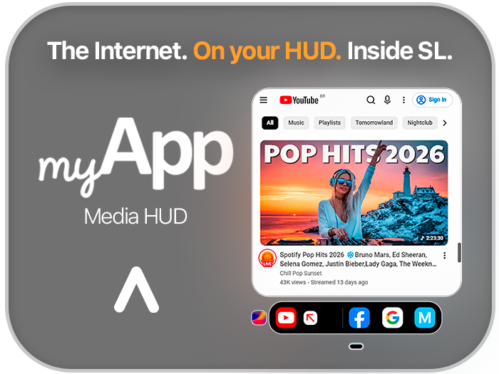 myApp - Browser HUD