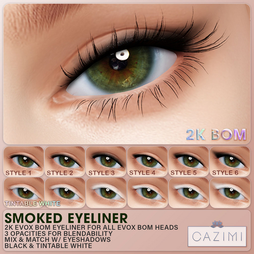 :CAZIMI: Smoked Eyeliners 2K