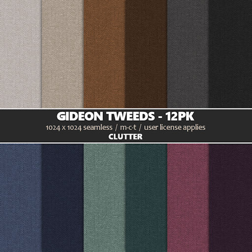 Clutter - Gideon Tweeds - 12PK