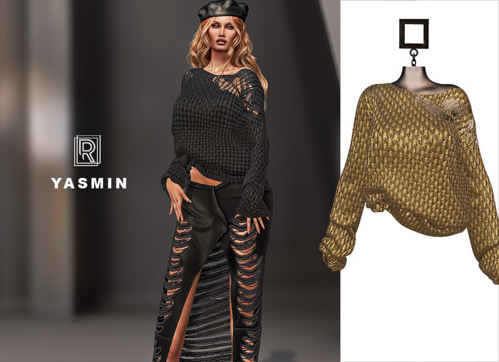 RAPTURE-Top Yasmin-Gold