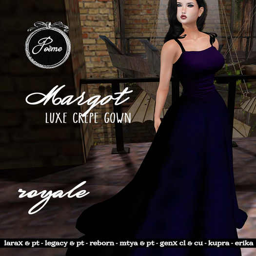 {Poeme} Margot Formal Luxe Crepe Gowns FATPACK