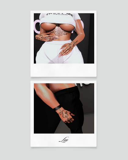 Leo Hand Tattoo (Unisex)