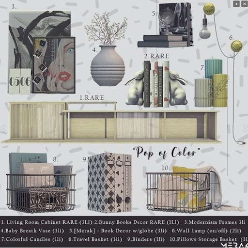 [Merak] - Wall Lamp (light on/off)