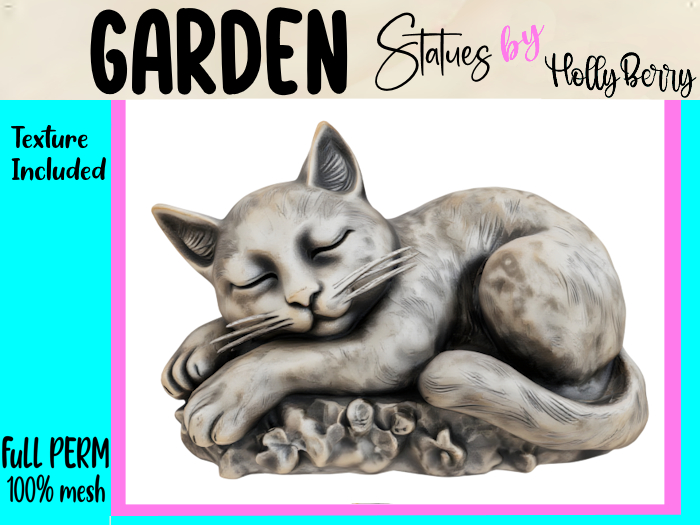 HB: Sleeping Stone Cat FuLL PERM