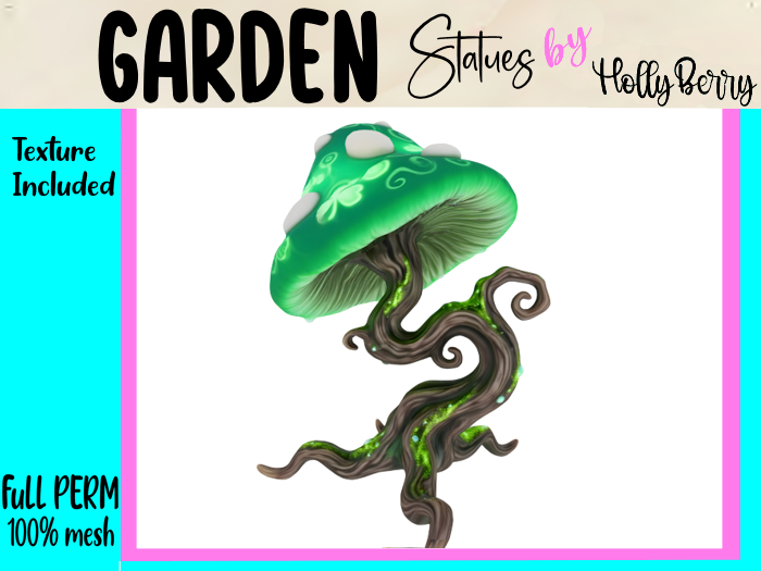 HB: St Patrick's Day Mushroom FuLL PERM