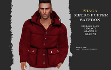 Praga Metro Puffer - Saffron