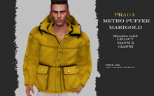 Praga Metro Puffer - Marigold