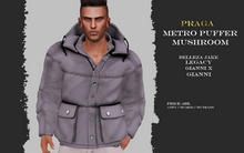 Praga Metro Puffer - Mushroom