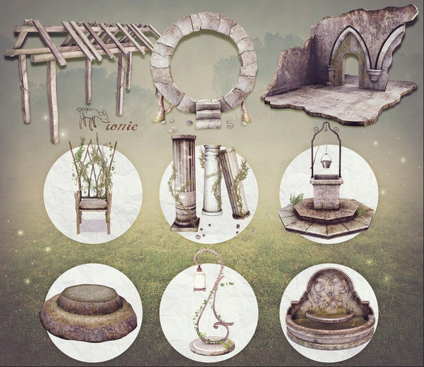 ionic : Wooden planks bridge