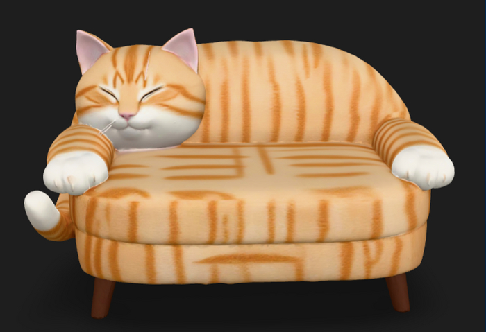 Psychokat ~ Kitty sofa