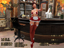 Firebird Gisele outfit red