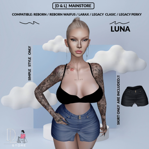 [D & L] Luna Skirt - Simple