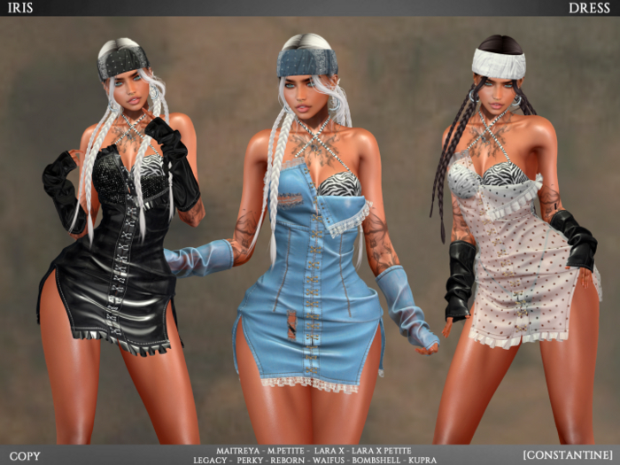[CONSTANTINE] IRIS DRESS FULLPACK DEMO