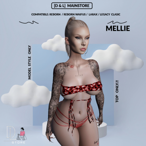 [ D & L] Mellie - Top / Style