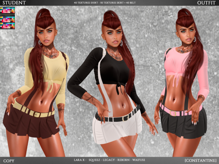 [CONSTANTINE] STUDENT OUTFIT DEMO