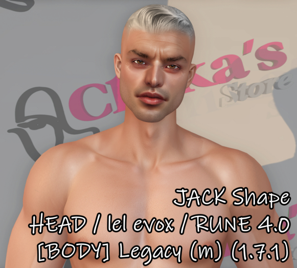 JACK Shape - HEAD / lel evox / RUNE 4.0