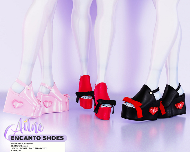 .Aitne. Encanto Shoes Latex - FATPACK
