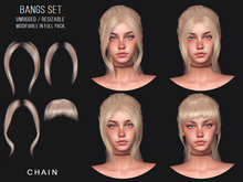 CHAIN - Bangs Set - Full Pack