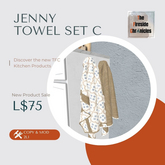 TFC - Jenny towels C cm (ADD)