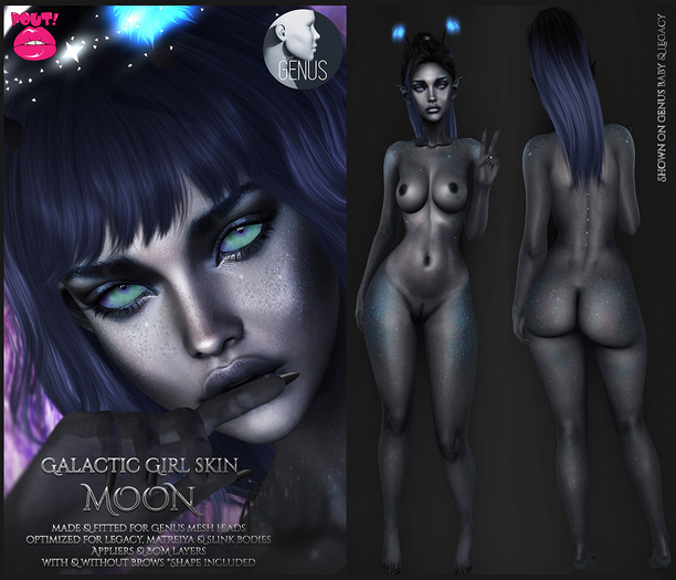 [POUT!] Galactic Girl -  Moon [Genus]