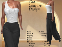 "GCD" Margi One Shoulder Top White