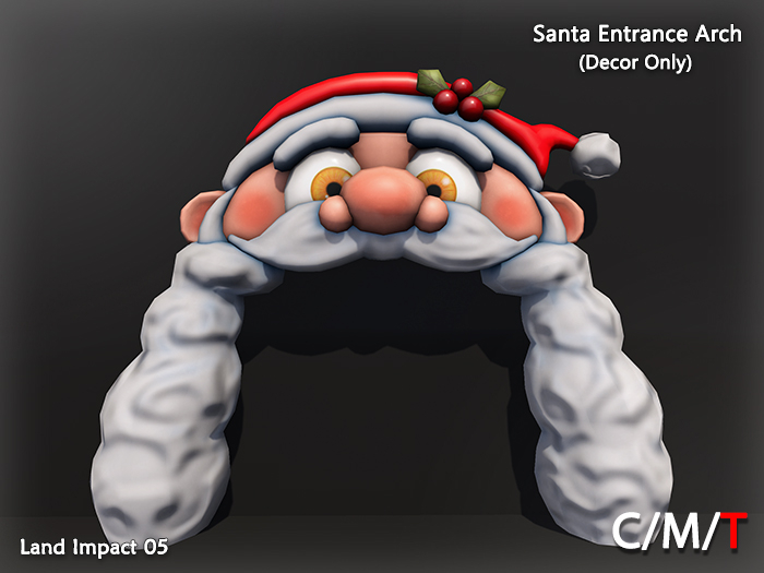 "Killer's" Santa Entrance Arch (Decor Only)