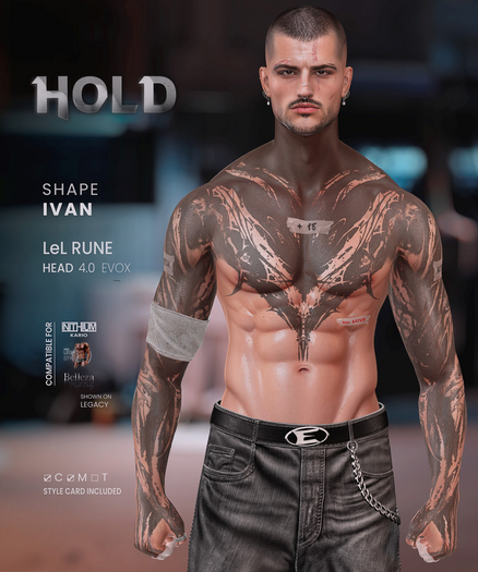 HOLD SHAPES - Ivan - Shape LeLUTKA Rune 4.0 EVOX/LEG/JAK/KAR