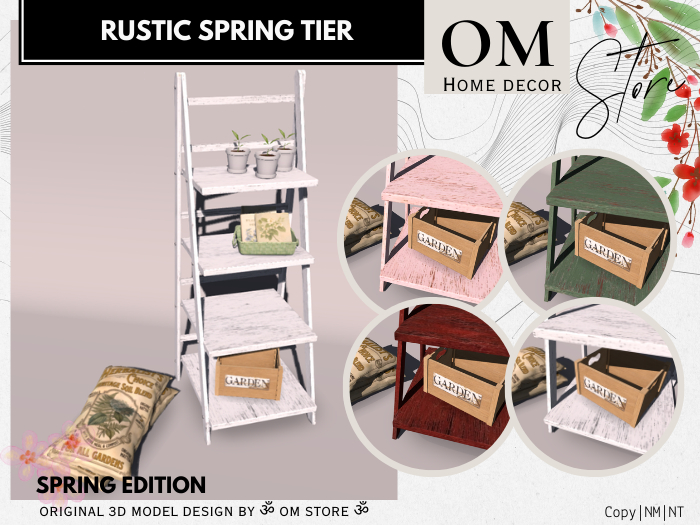 |OM| Rustic Spring Tier