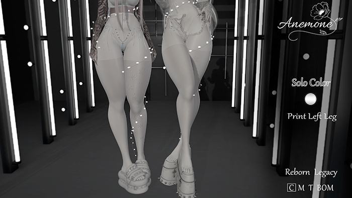 Anemone - Rafi Pantyhose [WHITE]