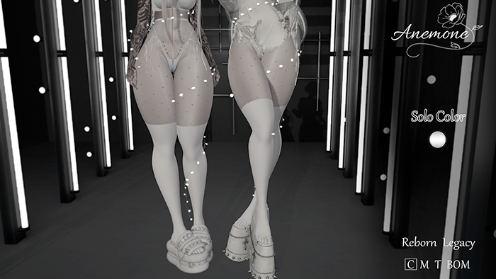 Anemone - Mary Pantyhose [WHITE]
