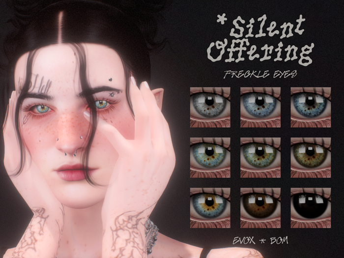 {SO} Freckle Eyes - FATPACK (LeLutka EvoX and BOM)