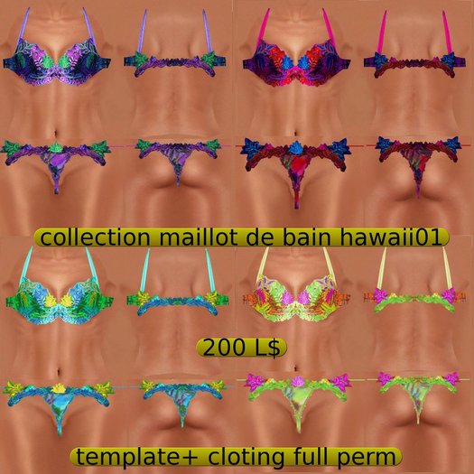collection maillot de bain hawaii01