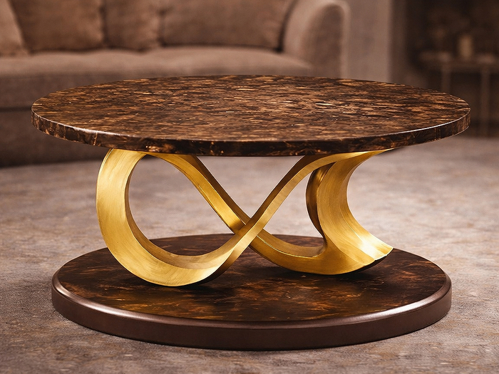 *DC* Velour Arc Table
