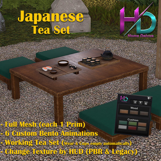 *HD* Japanese Tea Set [PBR&Legacy]
