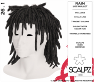 [GK] RAIN LOC MULLET [ADD ME]