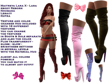 Thigh high boots  (ADD)