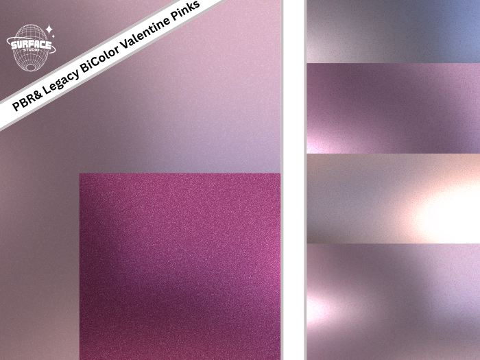 PBR & Legacy BiColor Valentine Pinks