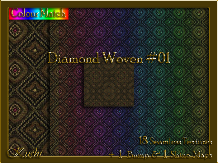 Diamond Woven #01 Texture Pack