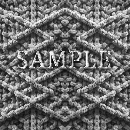 [ Geometric Knit Seamless 01 ] B
