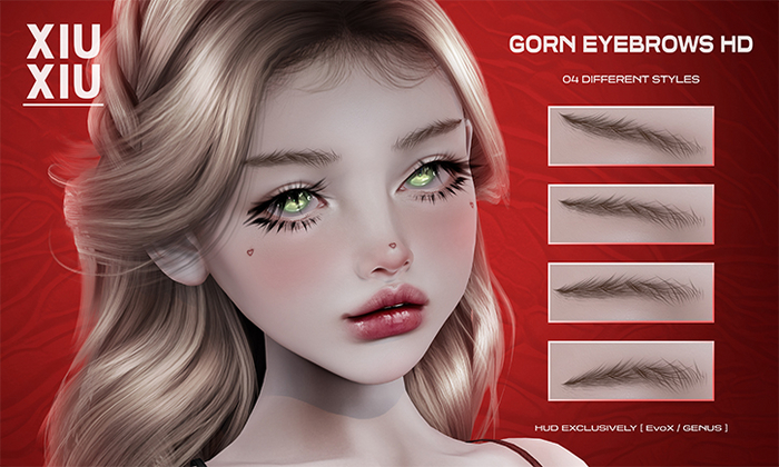 XiuXiu - Gorn eyebrows HD 