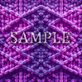 [ Geometric Knit Seamless 01 ] E